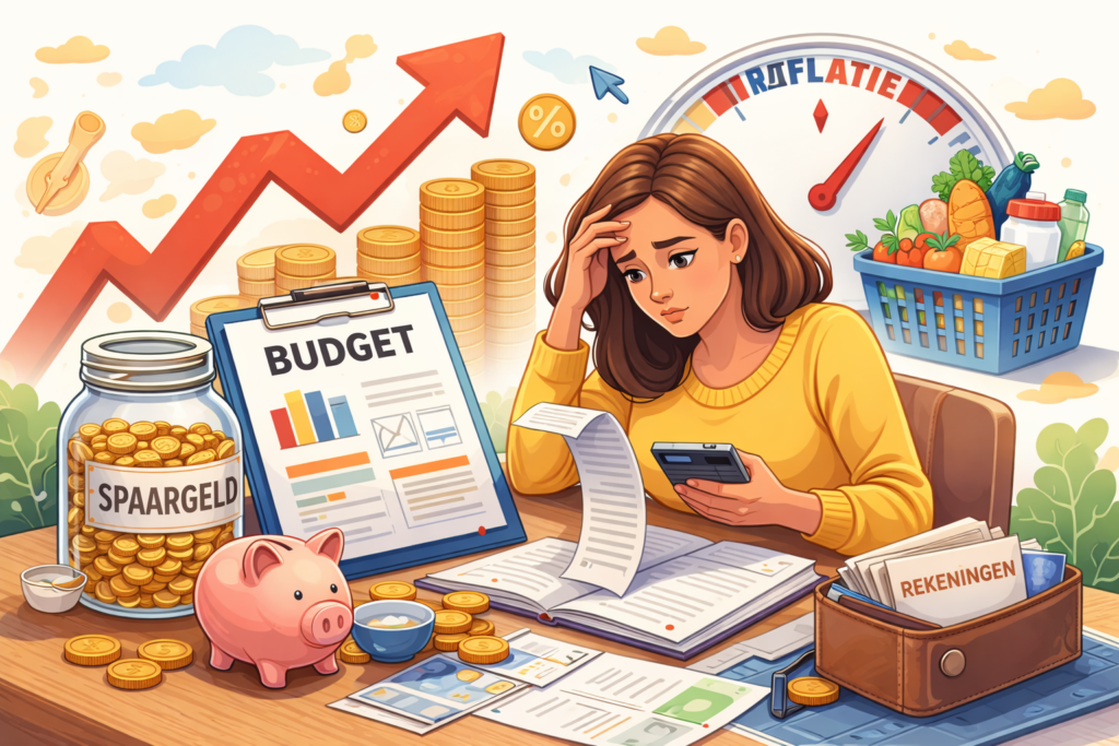 Inflatie zorgt voor zorgen om budget
